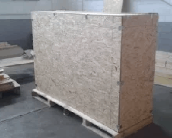 myGermany branded shipping box for international package delivery